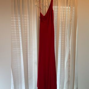 Formal one shoulder dress